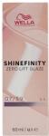 Wella Shinefinity Zero Lift Glaze 60 ml vopsea demi-permanentă 07/59 Medium Blonde Mahogany Cendre