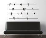 4 Decor Sticker Pasari pe fir - beestick-deco - 35,99 RON