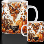 Deconline Customs Őszi mintás bögre "Pumpkin Spice Season v2" 330 ml (DO126181-CERAMIC-MUG)