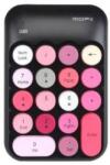 MOFII X910 vezeték nélküli numerikus billentyűzet fekete-piros (6950125747691)