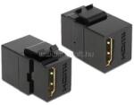 Delock 86366 HDMI anya > HDMI anya fekete Keystone modul (DL86366) (DL86366)
