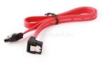 Gembird SATA 3 F/F adatkábel 0.1m piros egyenes/90° le (CC-SATAM-DATA90-0.1M) (CC-SATAM-DATA90-0.1M)