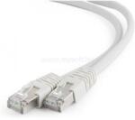 Gembird RJ45 CAT6 FTP - RJ45 CAT6 FTP M/M adatkábel 0.5m fehér (PP6-0.5M/W) (PP6-0.5M/W)