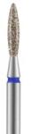 Cupio Bit diamantat tip flacara cu varf rotunjit - granulatie medie 2.3mm (C9761)
