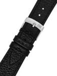 Morellato Curea negră din piele Morellato Dublino 0753333.019 M 18 mm