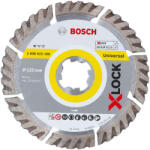 Bosch 2608615247 Gyémánt vágókorong Standard for Universal X-LOCK és M14 125x22, 23x1, 6x10 (2db) (2608615247)
