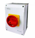 OMU system MX-3150PY 3 pólusú 150A IP65 tokozott tűzvédelmi főkapcsoló ki-be 400V lakatolható (MX-3150PY)
