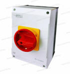 OMU system MX-4100PY 4 pólusú 100A tokozott ipari ki-be kapcsoló 4x100A IP65 lakatolható (MX-4100PY)