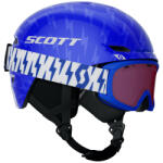 SCOTT Keeper 2 + Witty Jr bukósisak készlet bukósisak: 51-54 cm / kék/világoskék