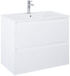 Roca Claudia szekrény 80x45.6x63.5 cm mosdókagyló alá akasztható fehér A857795529 (A857795529)
