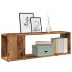 vidaXL antik fa színű szerelt fa TV-szekrény 100 x 24 x 32 cm (856738)