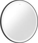 Hansgrohe Xarita Lite S Tükör köríves LED világítással, 700/30, fali kapcsolóval Matt Fekete 54966670 (54966670)