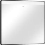 Hansgrohe Xarita Lite Q Tükör vízszintes irányú LED világítással, 800/30, IR szenzorral Matt Fekete 54971670 (54971670)