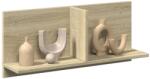 vidaXL sonoma tölgy színű szerelt fa faliszekrény 70 x 16, 5 x 30 cm (854852) - vidaxl