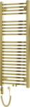 Mexen Pluton, elektromos fűtőelem 1200x500 mm + fűtőrúd 600 W, arany fényes, W106-1200-500-2600-50 (W106-1200-500-2600-50)