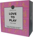 Pleasure Box Love to Play - vibrátor szett - 6 részes (pink-lila) - szexshop