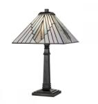 Elstead Lighting Veioză Alderley Tiffany TF-ALDERLEY-TL-L, 1xE27, H: 50, 4 cm, vintage bronz (TF-ALDERLEY-TL-L)