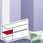 Legrand 010473 DLP új válaszfal 65, fedéltartó (10473)