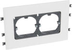 Legrand 010924 DLP szerelvénykeret 2-es>130mm fed>60m (10924)