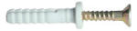 TRACON TB525 Beüthető tipli+csavar, szürke 5x25mm (TB525)