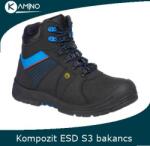 Portwest FD37 kompozit ESD S3 bakancs (FD37BKB40)
