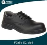Portwest Fw80 vízálló munkavédelmi cipő, fűzős, S2 (FW80BKR49)