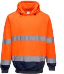 Portwest B316 jól láthatósági kapucnis pulóver (B316ONRS) - kamino