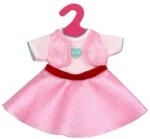  Babaruha 40 cm-es játékbabához - rózsaszín