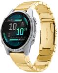  PÁNCÉL GYORSKIOLDÁS Fém szíj Garmin Fenix 8 43mm aranyhoz