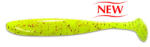 Keitech Easy Shiner 5" 127mm/ PAL#01 - Chartreuse Red Flake gumihal