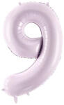 Partydeco Számos lufi 28" 72cm óriás világoslila szám, számjegy 9-es (LUFI335838)