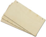  Natúr fa téglalap fekvő 3db/csomag 13x24, 3cm - papelito