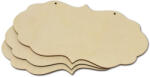  Natúr fa fodros tábla 12x25cm 3db/csomag - papelito