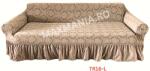 DELFIN Huse Elastice Din Jacquard Cu Volan Pt Canapele 185-220cm Cod TR20-L