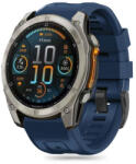 Tech-Protect Silicone curea pentru Garmin Fenix 5x / 5x Plus / 6x / 6x Pro / 7x / 8 51mm, navy blue