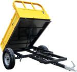 ProGARDEN Campo RM500CT remorca 500kg minitractor, 1 osie, prindere cupla (4681000001) - agropro