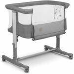 Lionelo Patut co-sleeper, Lionelo, Aurora, 3 in 1, functie leganare, Include saltea si geanta transport, 5 pozitii pe inaltime, Pana la 9 kg, Grey Concrete (LO-AURORA_GREY_CONCRETE)
