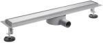 Rigoleinox Rigola dus cu gratar Plat, sifon 360°, inox, lungime 100cm