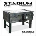 STADIUM Pro Csocsó Asztal, üveg Fedlappal, Classic, átmenő Rudak, érmeelfogadóval