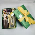  Prémium ajándékcsomag férfiaknak zöld díszdobozban