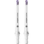 Philips Set de 2 capete irigator oral Philips Sonicare F3 Quad Stream HX3062/00, Cap de curățare moale din cauciuc care direcționează apa într-un jet sub formă de cruce, care îndepărtează d (HX3062/00)