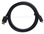 OBSBOT HDMI micro D -> HDMI 1.4 M/M video kábel 1.5m fekete (OCB-2303-CT) (OCB-2303-CT)