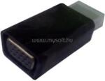  HDMI -> VGA M/F adapter fekete (S-3208) (S-3208)