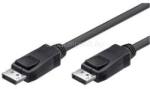  Displayport -> Displayport M/M video kábel 2m fekete (S-3691) (S-3691)
