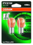 OSRAM Set 2 Becuri 12V Py21W Ultra Life Blister Osram (CO7507ULT-2BL)