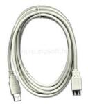  USB-A 2.0 -> USB-A 2.0 M/F adatkábel hosszabbító 3m szürke (XUSBKAB2AAE3) (XUSBKAB2AAE3)