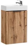 Comad Set dulap Comad Adel Oak ADEL OAK 82-40-B-1D, lavoar Comad Veda UM-VEDEA40 (SETADOVEDEA40CM)