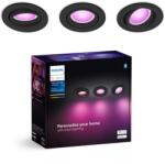 Philips SET 3x corp de iluminat LED RGBW încastrat dimabil Philips Hue CENTURA 1xGU10/4, 2W/230V (P6192)