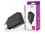 Setty TF-0120 USB-A - USB-C hálózati töltő 2, 4A fekete