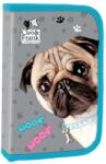 DERFORM Penar neechipat Cleo & Frank 28, 1 fermoar, Motiv pug (PJCF28) Penar